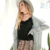 Silky Satin Lace V Neck Cami Top: Adjustable