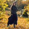 Kyria Bohem Style Asymmetrical Cotton Maxi Skirt With