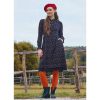 Green Floral Cotton Dress With Lace Elastic Waist
